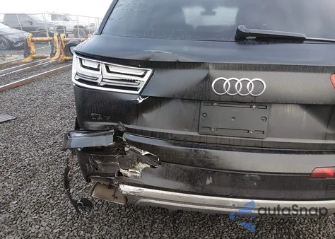 2017 Audi Q7 3.0T Premium from USA, damaged, VIN WA1LAAF71HD021698